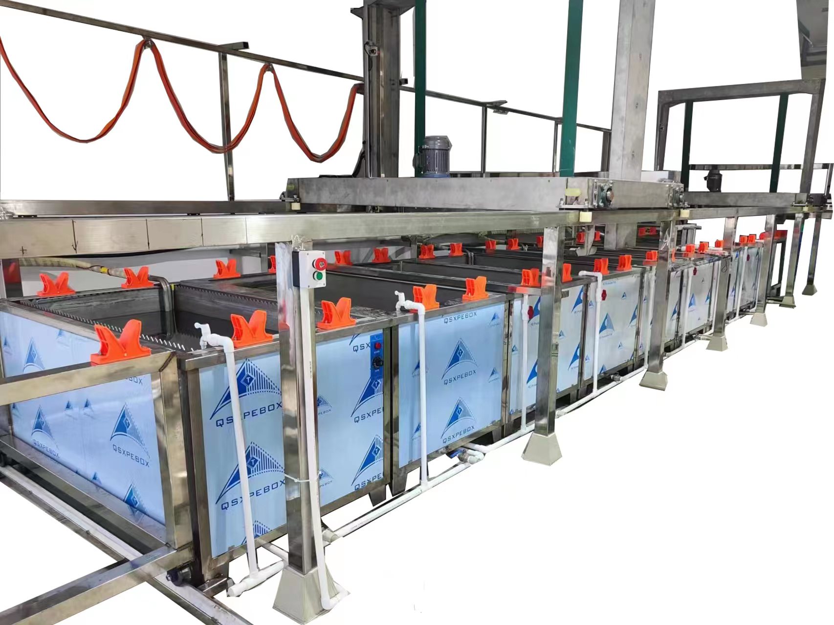 超聲波自動清洗線