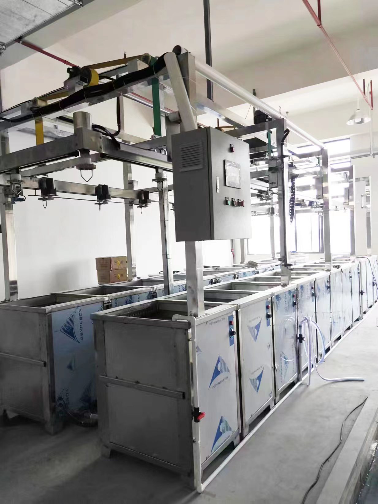 超聲波環形清洗線