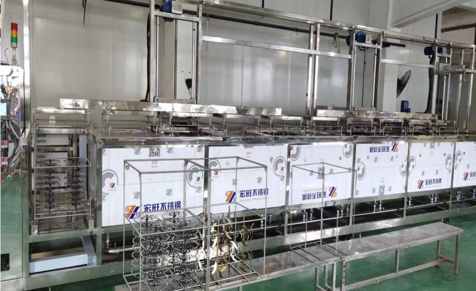 五金超聲波自動清洗線